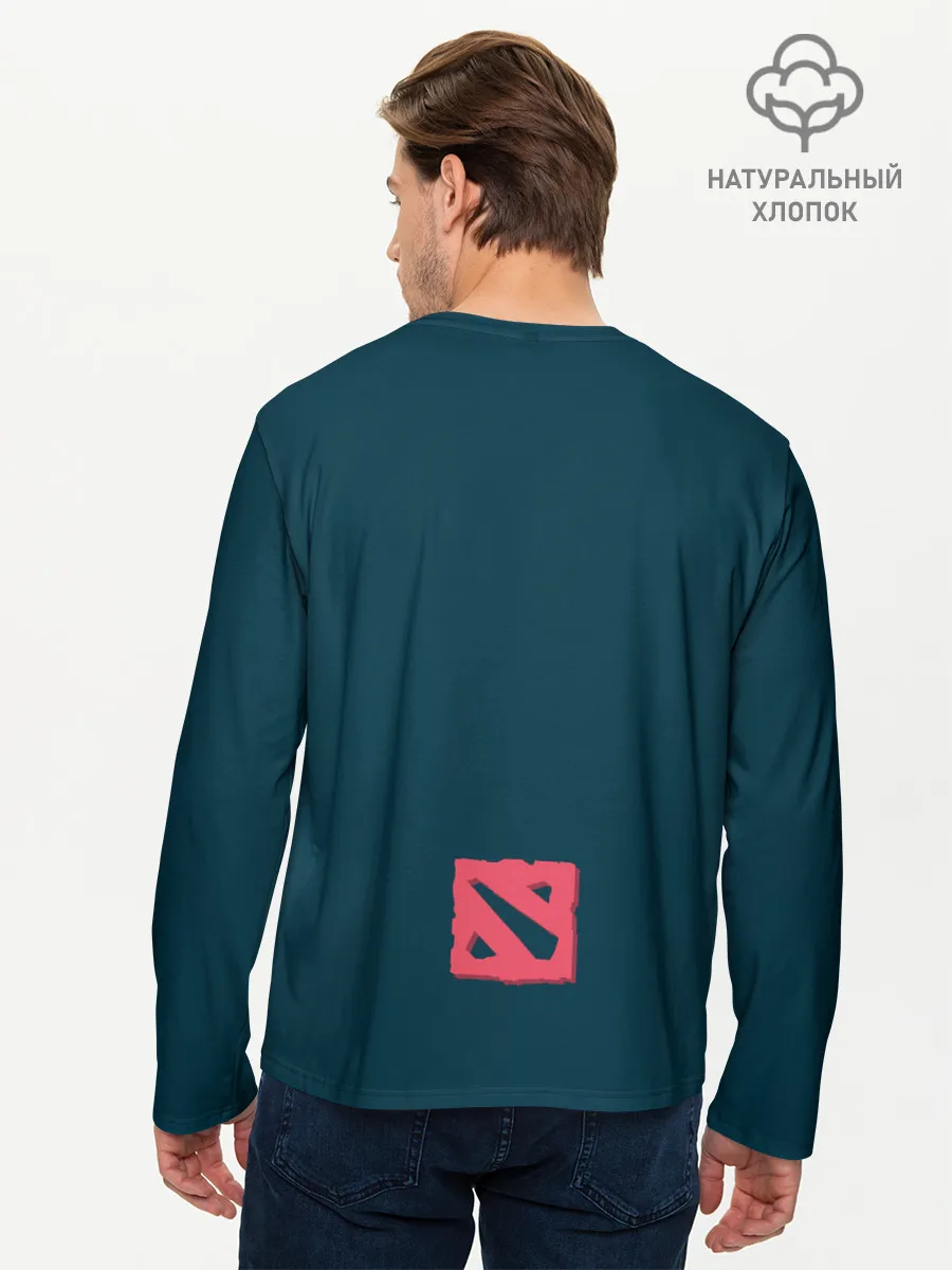 Мужской лонгслив базовый / Night Crawler | Dota 2