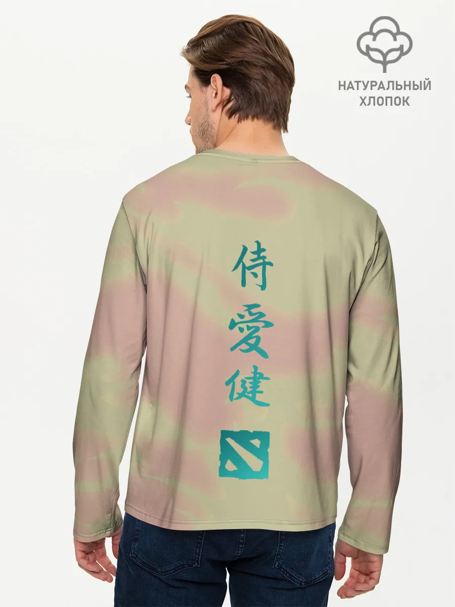 Мужской лонгслив базовый / Ember | Dota 2