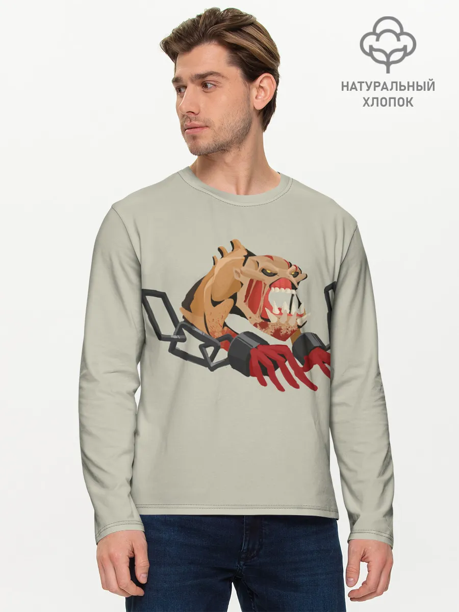 Мужской лонгслив базовый / Гуля | Dota 2
