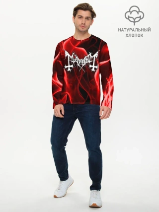 Мужской лонгслив базовый / MAYHEM
