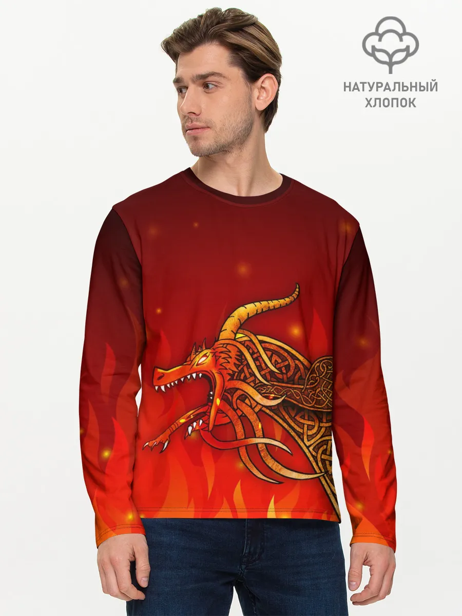 Мужской лонгслив базовый / DRAGON LORE