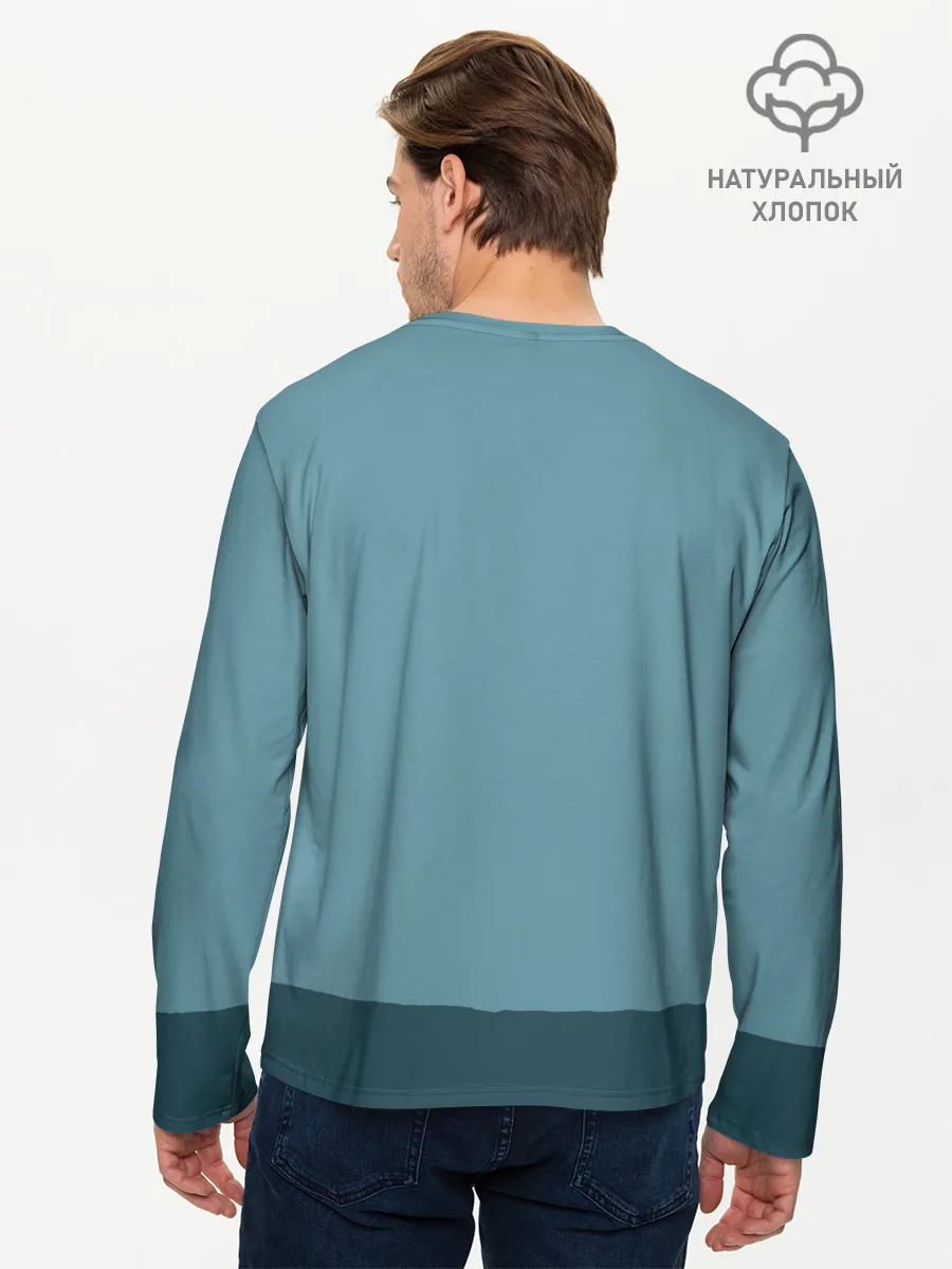 Мужской лонгслив базовый / the last guardian