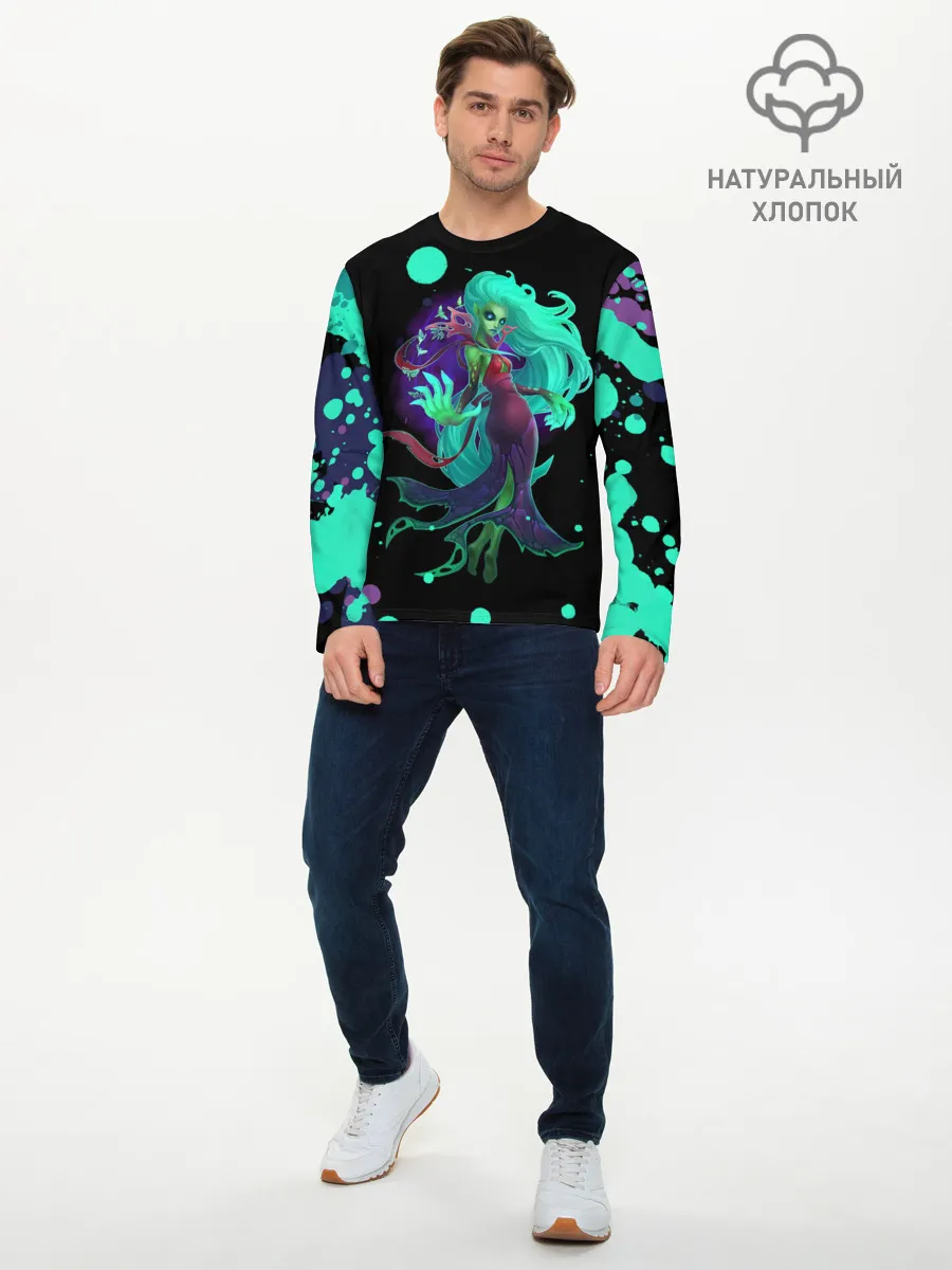 Мужской лонгслив базовый / Death prophet | Dota 2