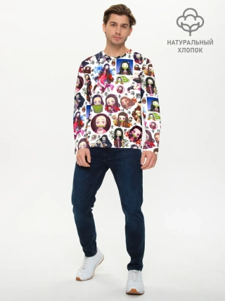 Мужской лонгслив базовый / НЕЗУКО