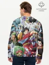 Мужской лонгслив базовый / One Piece стикербомбинг