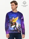 Мужской лонгслив базовый / Ratchet & Clank game