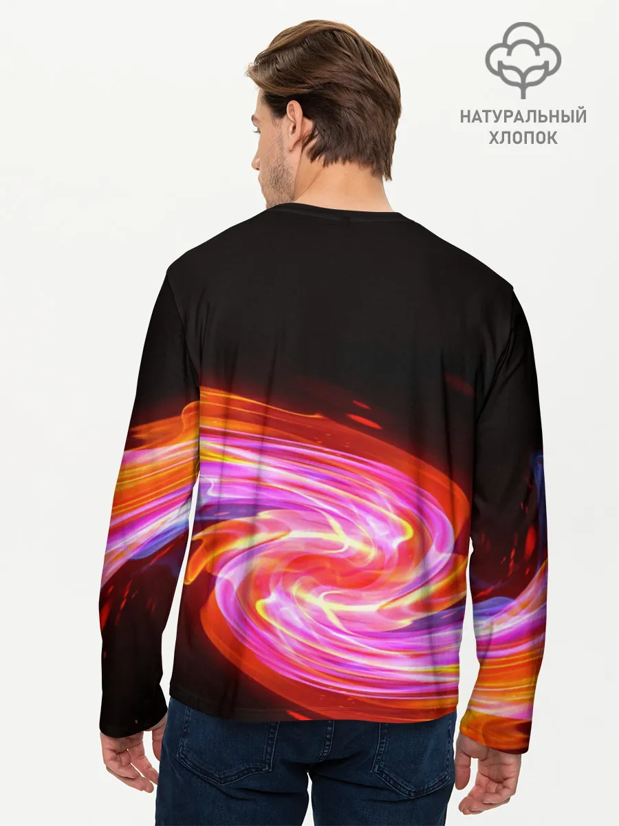 Мужской лонгслив базовый / Галактические рейнджеры