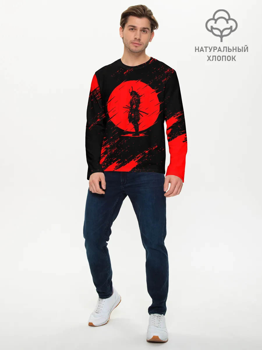 Мужской лонгслив базовый / САМУРАИ | SAMURAI
