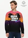 Мужской лонгслив базовый / Grand Theft Auto vice