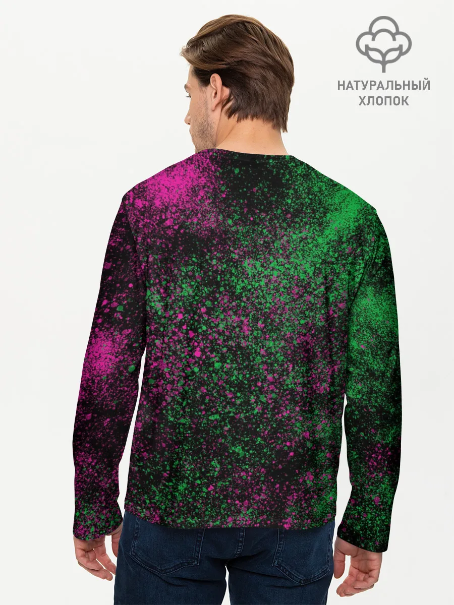 Мужской лонгслив базовый / ДЖУДИ АЛЬВАРЕС | CYBERPUNK