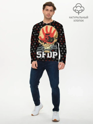 Мужской лонгслив базовый / Five Finger Death Punch [3]