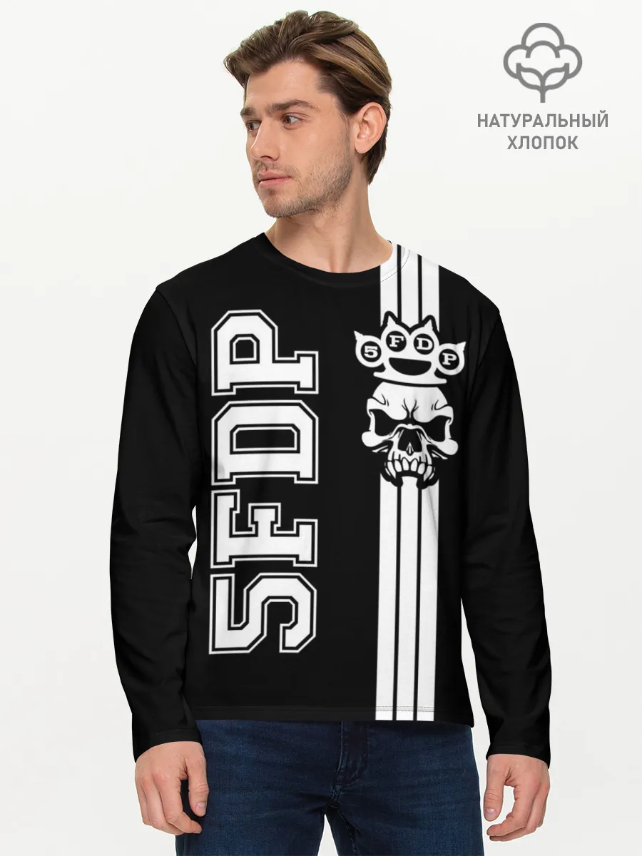 Мужской лонгслив базовый / Five Finger Death Punch [2]