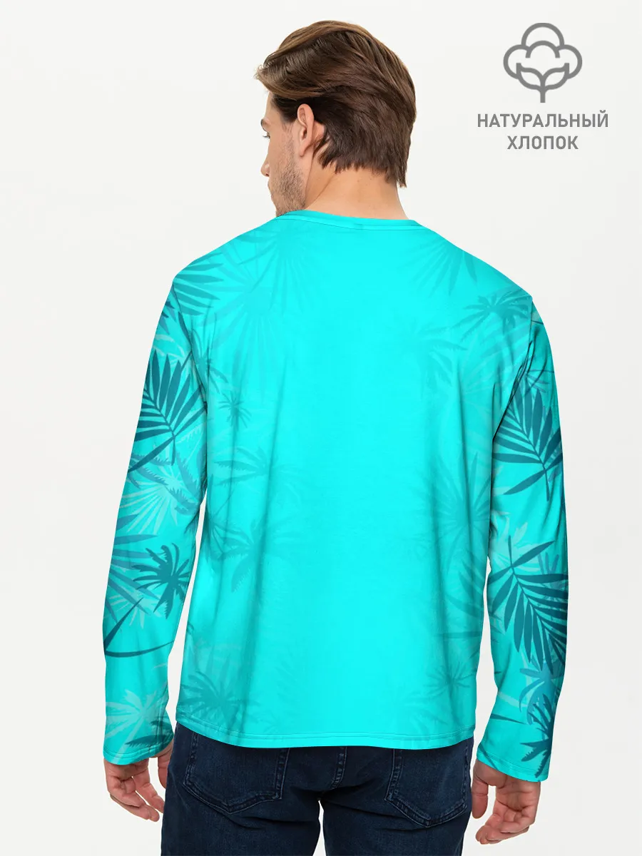 Мужской лонгслив базовый / GTA Vice City гавайка