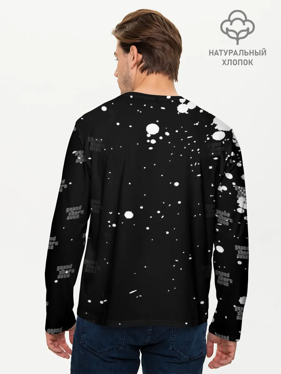 Мужской лонгслив базовый / Grand Theft Auto крылья