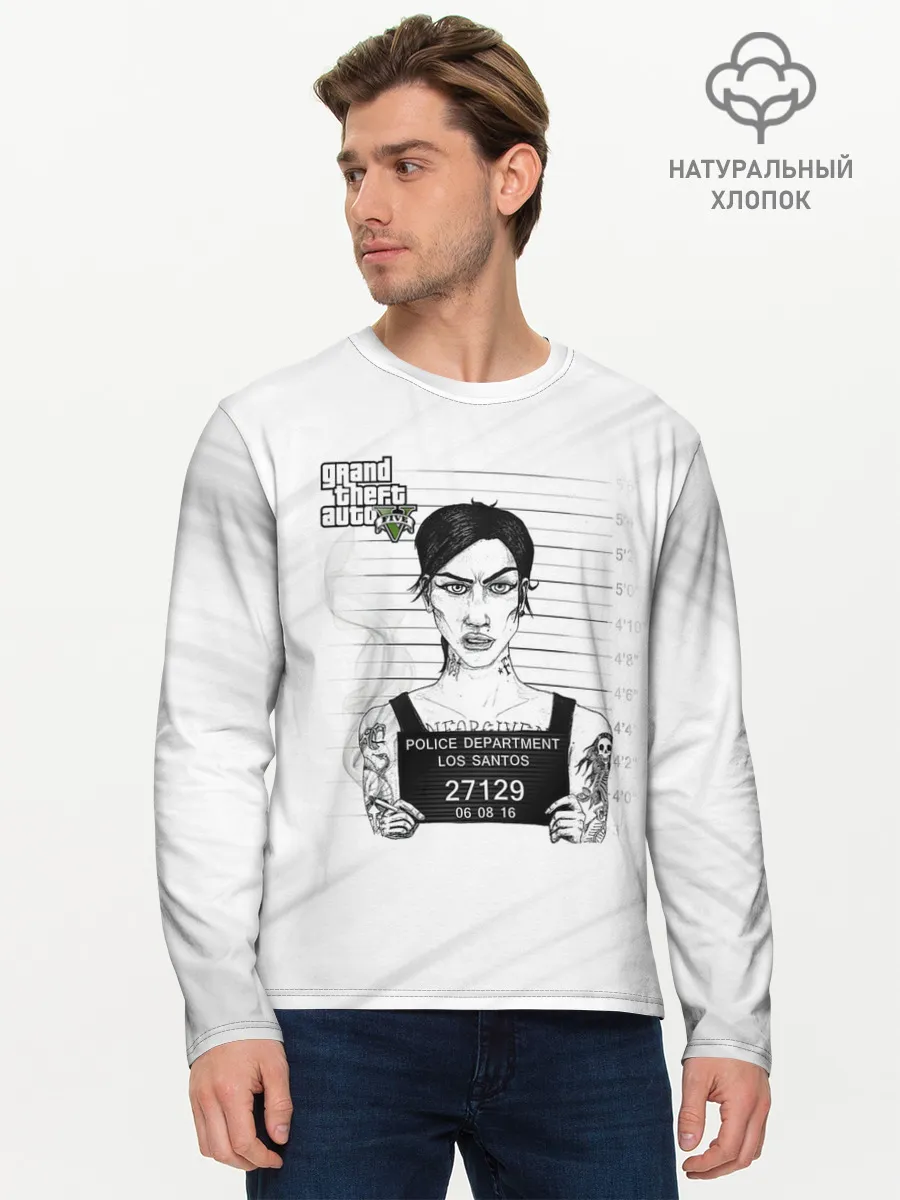Мужской лонгслив базовый / POLICE LOS SANTOS GTA