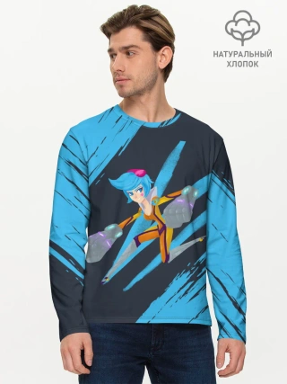 Мужской лонгслив базовый / Art | LOL