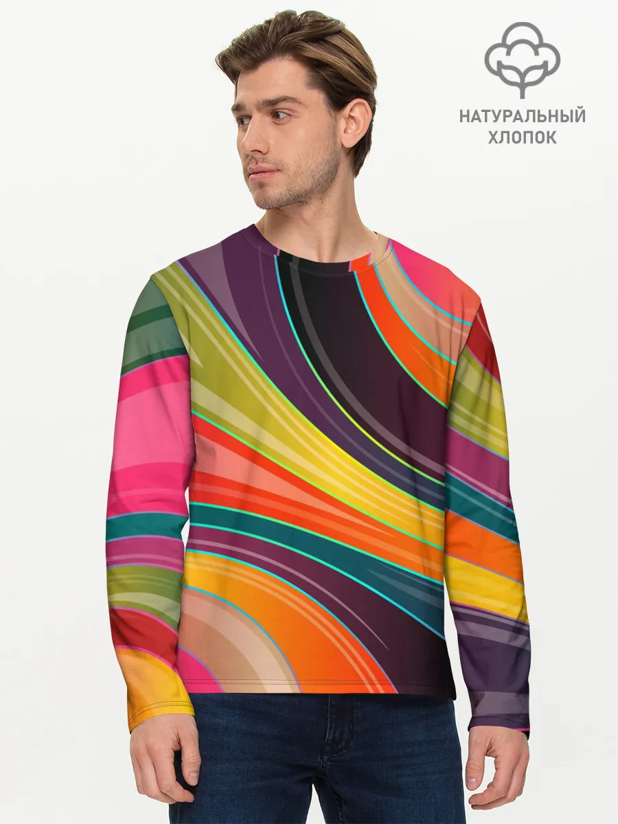Мужской лонгслив базовый / Палитра