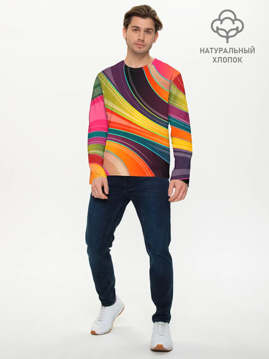 Мужской лонгслив базовый / Палитра
