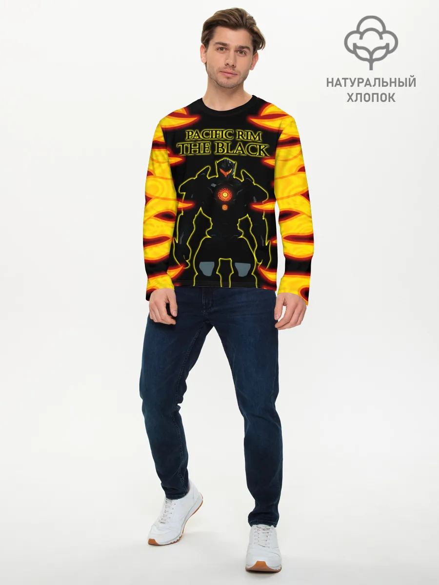 Мужской лонгслив базовый / Тихоокеанский рубеж
