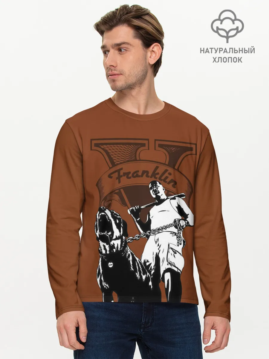 Мужской лонгслив базовый / Franklin | GTA