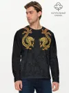 Мужской лонгслив базовый / GOLD CHINA DRAGONS