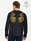 Мужской лонгслив базовый / GOLD CHINA DRAGONS