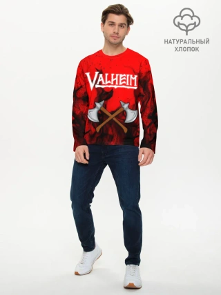 Мужской лонгслив базовый / VALHEIM