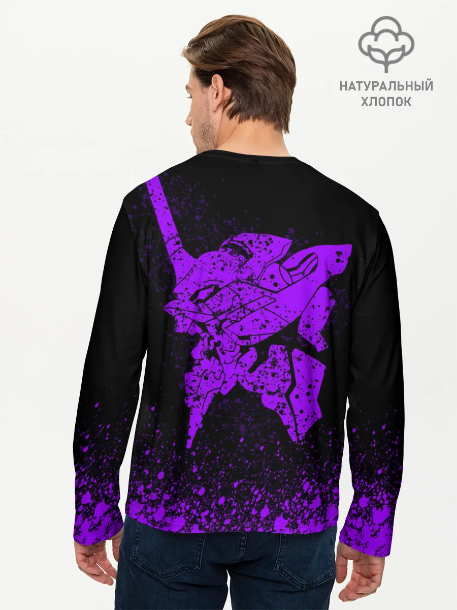 Мужской лонгслив базовый / ЕВАНГЕЛИОН