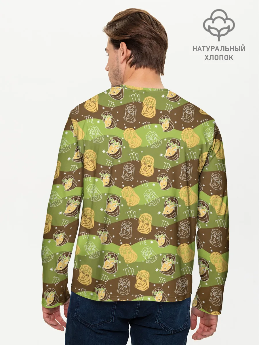 Мужской лонгслив базовый / Дева