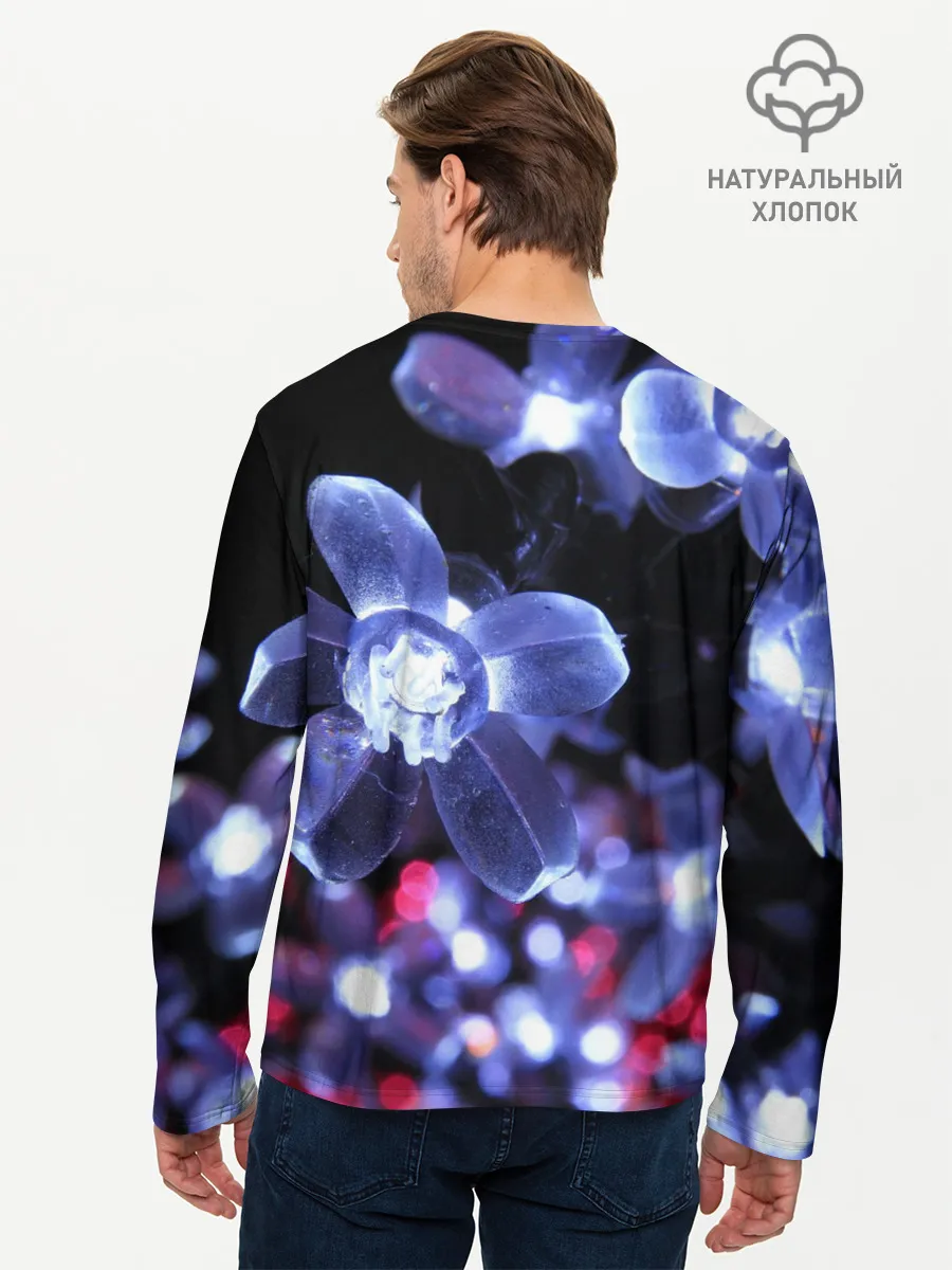 Мужской лонгслив базовый / Неоновые цвета