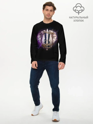 Мужской лонгслив базовый / Лига легенд