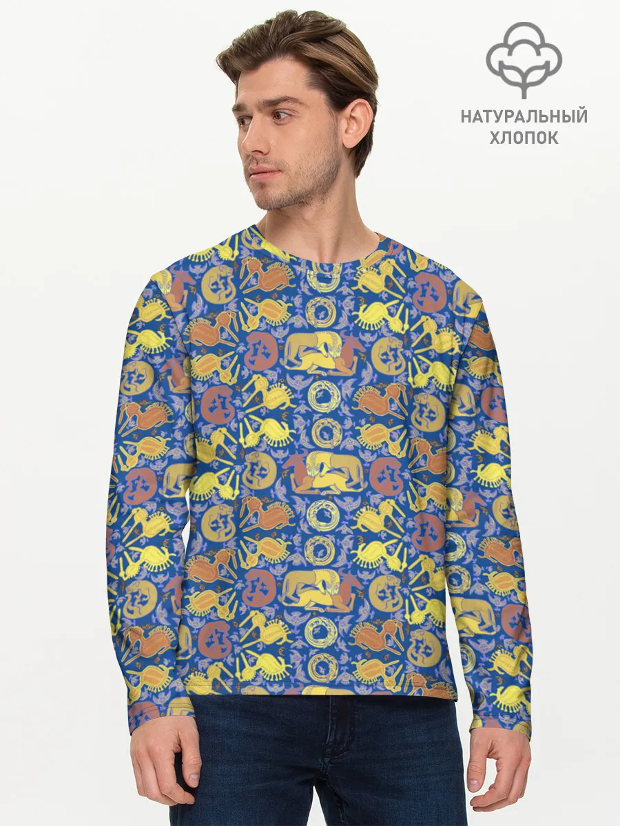 Мужской лонгслив базовый / Археология