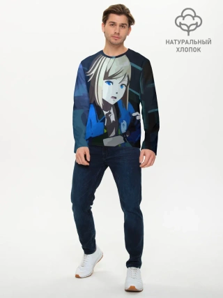 Мужской лонгслив базовый / Тихоокеанский рубеж