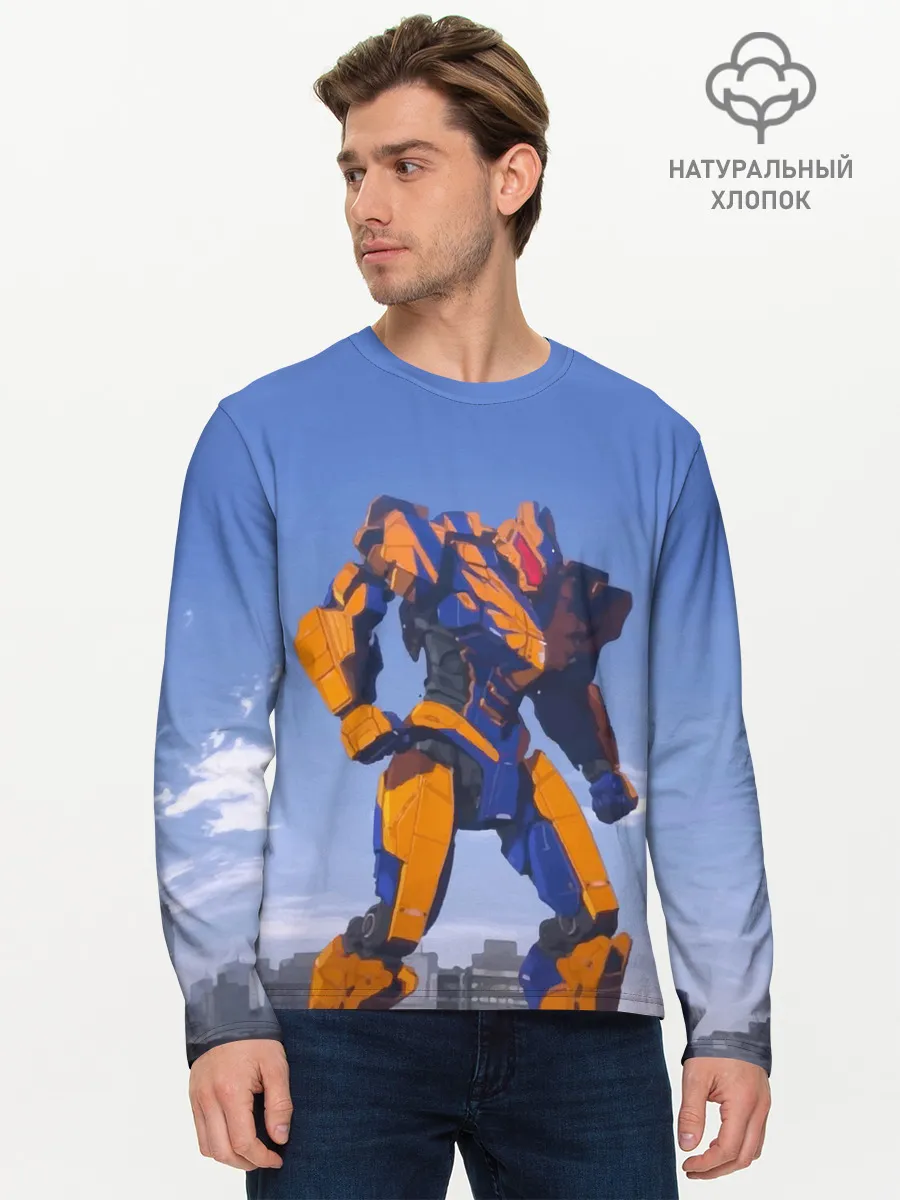 Мужской лонгслив базовый / Тихоокеанский рубеж