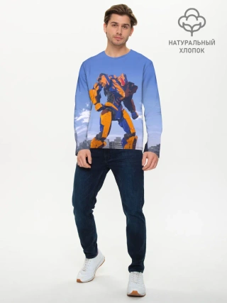 Мужской лонгслив базовый / Тихоокеанский рубеж