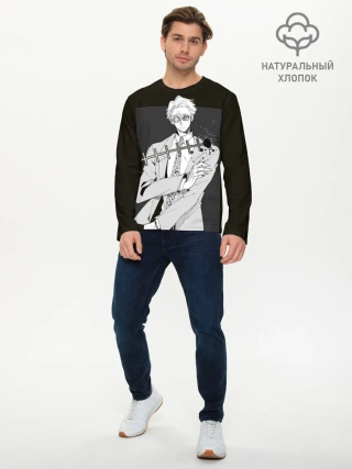 Мужской лонгслив базовый / Нанами Магическая Битва