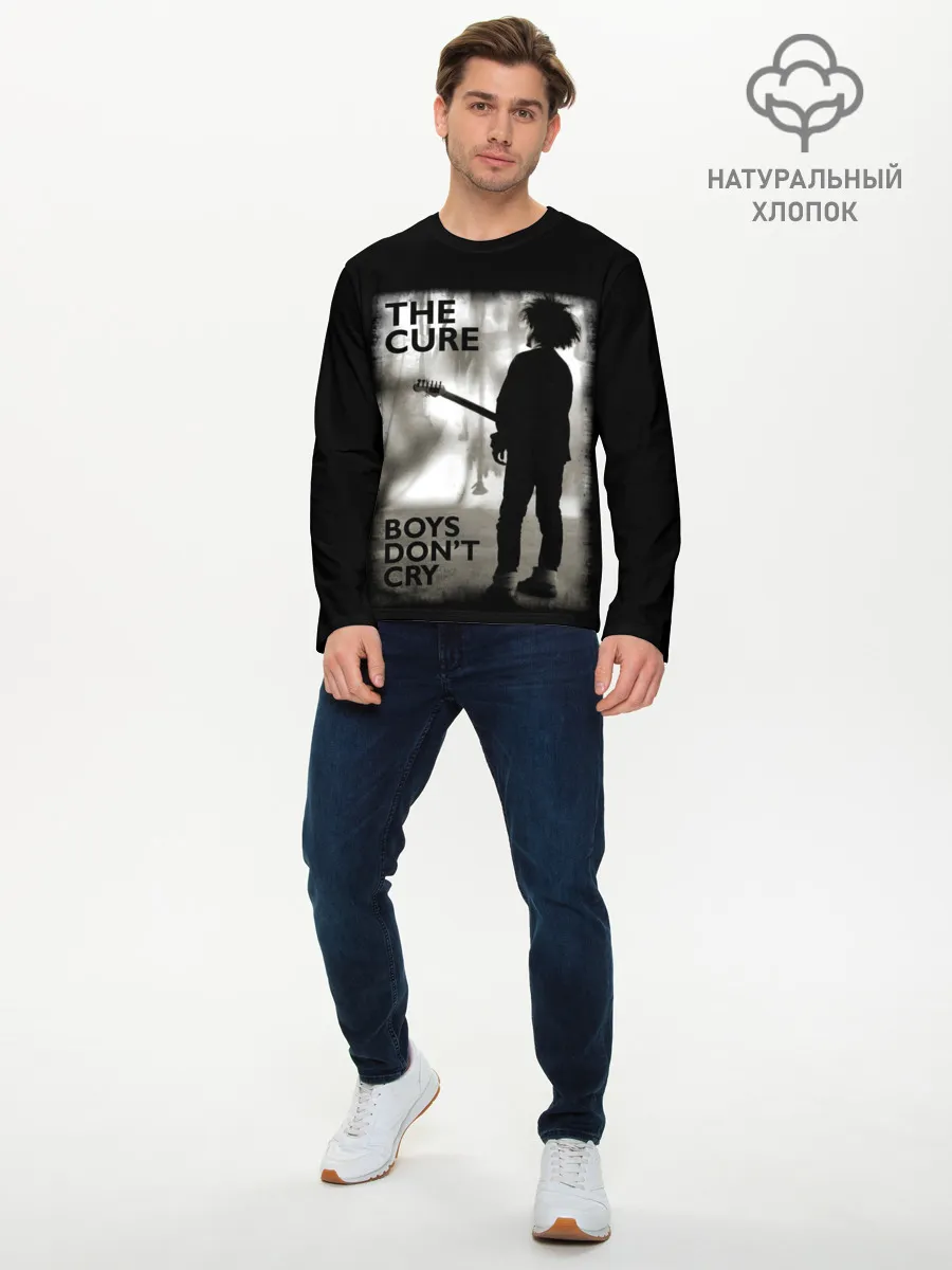 Мужской лонгслив базовый / THE CURE