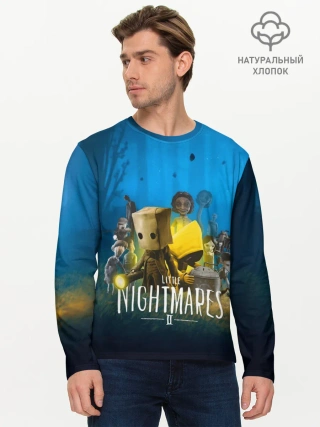 Мужской лонгслив базовый / LITTLE NIGHTMARES 2