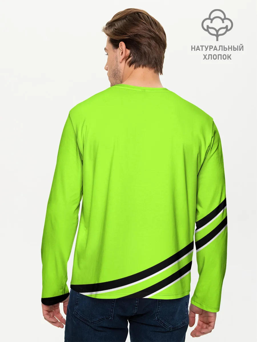 Мужской лонгслив базовый / Собака