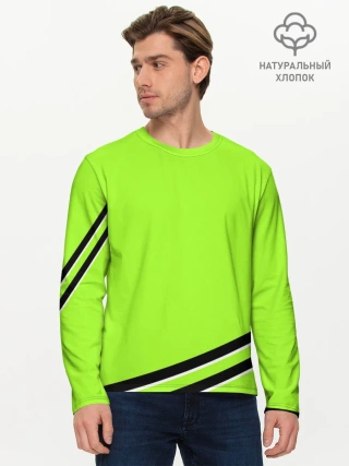 Мужской лонгслив базовый / Собака