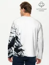 Мужской лонгслив базовый / Kaneki Ken белая акварель