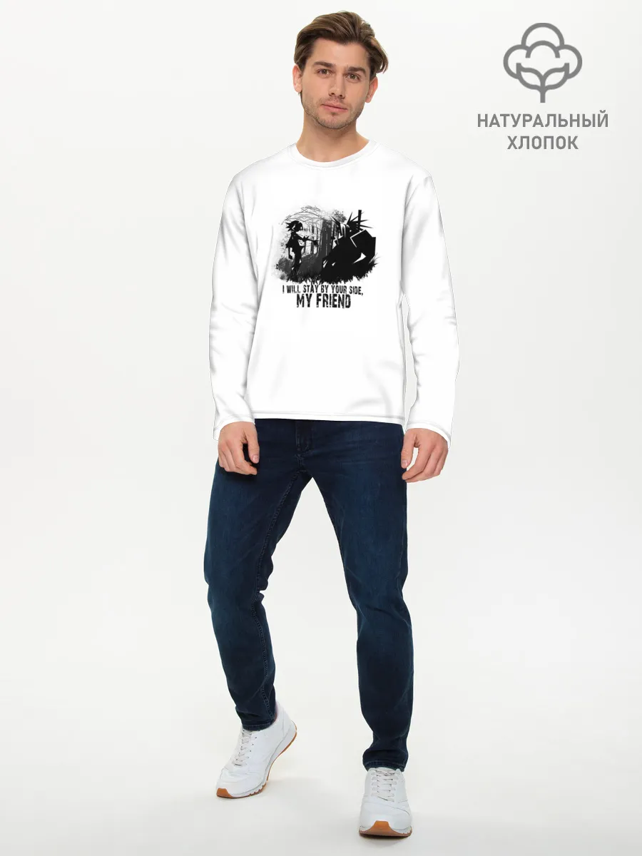 Мужской лонгслив базовый / Shaman King