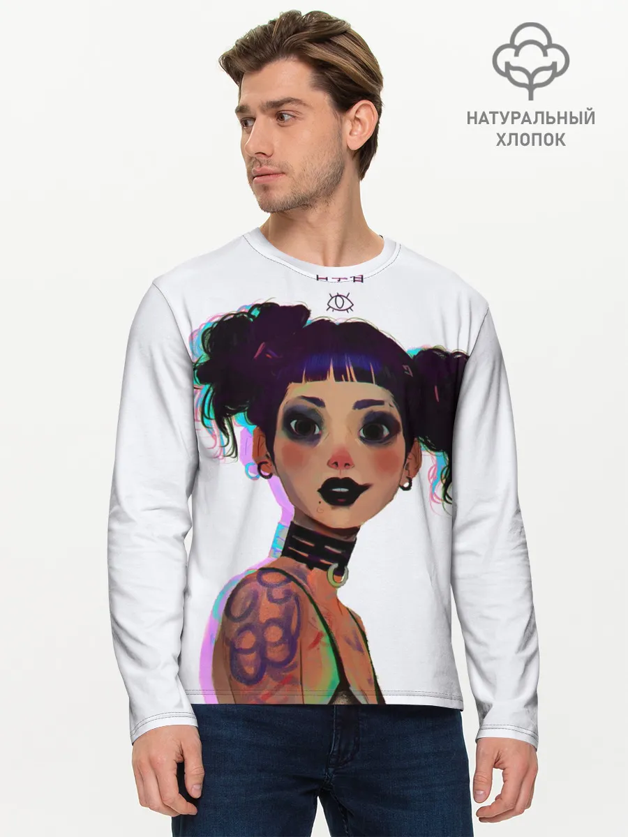 Мужской лонгслив базовый / The Witness