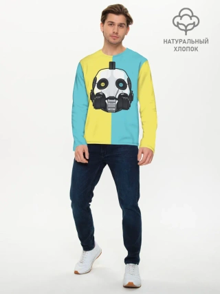 Мужской лонгслив базовый / Любовь смерть и роботы