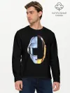 Мужской лонгслив базовый / Daft Punk