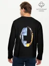 Мужской лонгслив базовый / Daft Punk