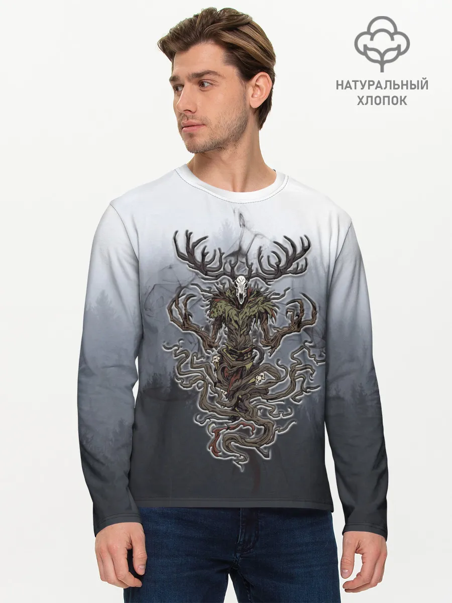 Мужской лонгслив базовый / Леший