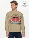 Мужской лонгслив базовый / AMERICAN CAR