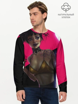 Мужской лонгслив базовый / The Witness