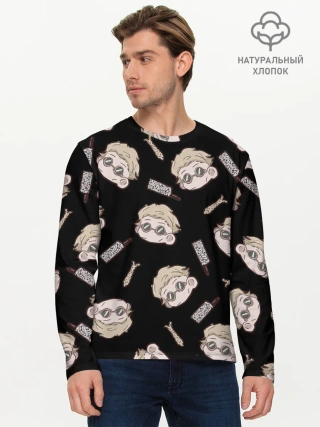 Мужской лонгслив базовый / Нанами Кенто Магическая битва